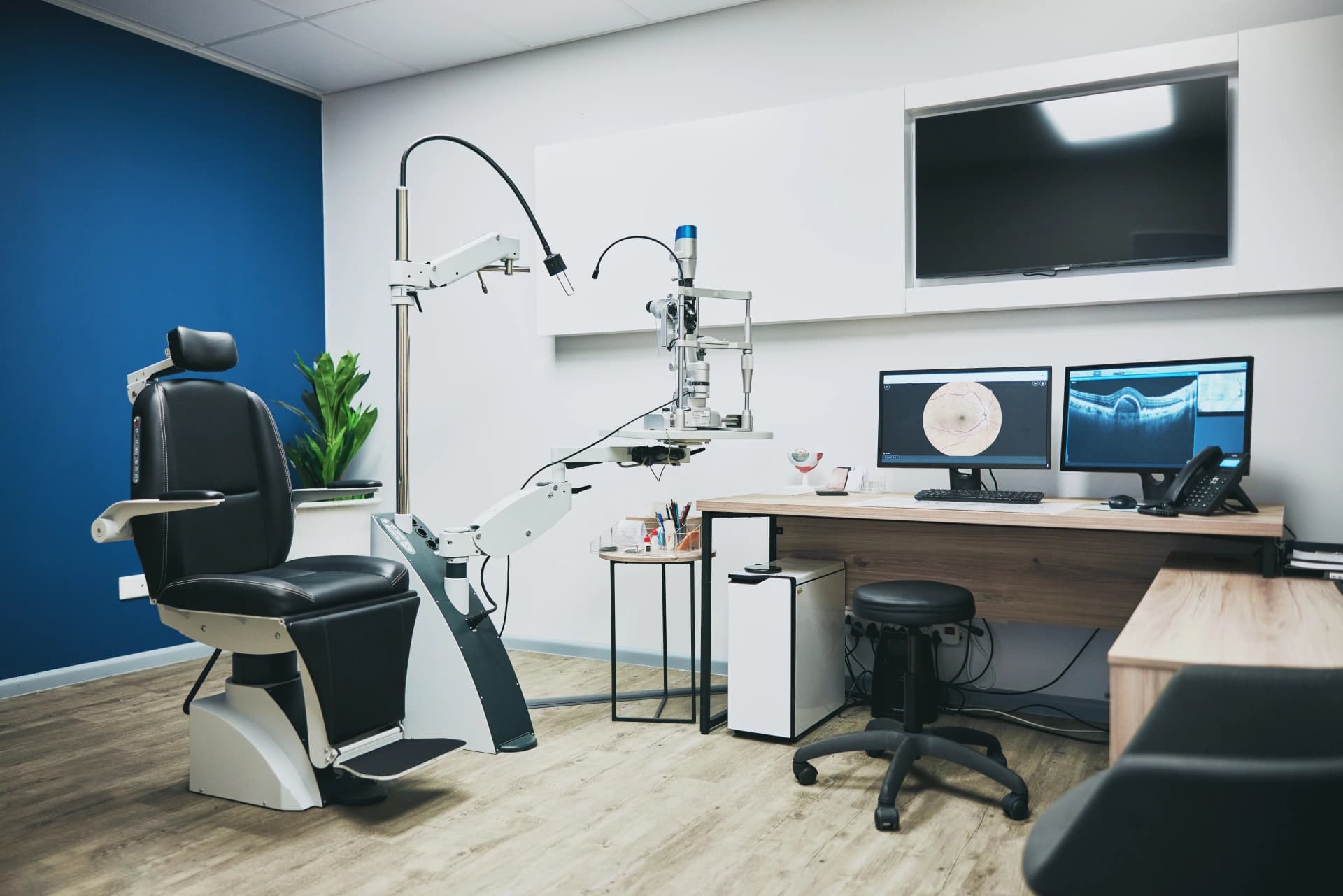 Diagnostikraum mit modernster Ausstattung